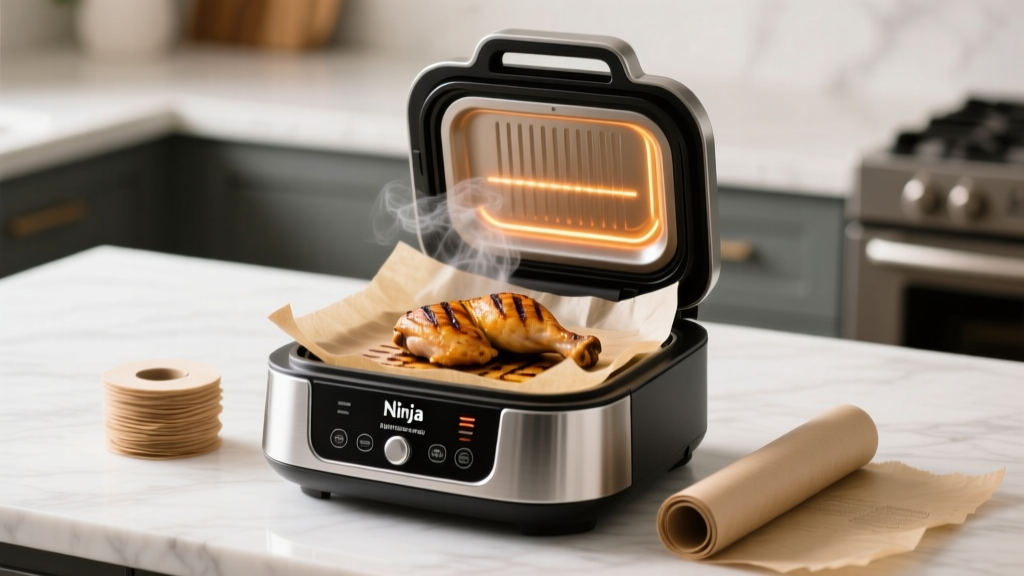 Parchment Paper in Ninja Foodi Grill: Safe & Crispy Tips