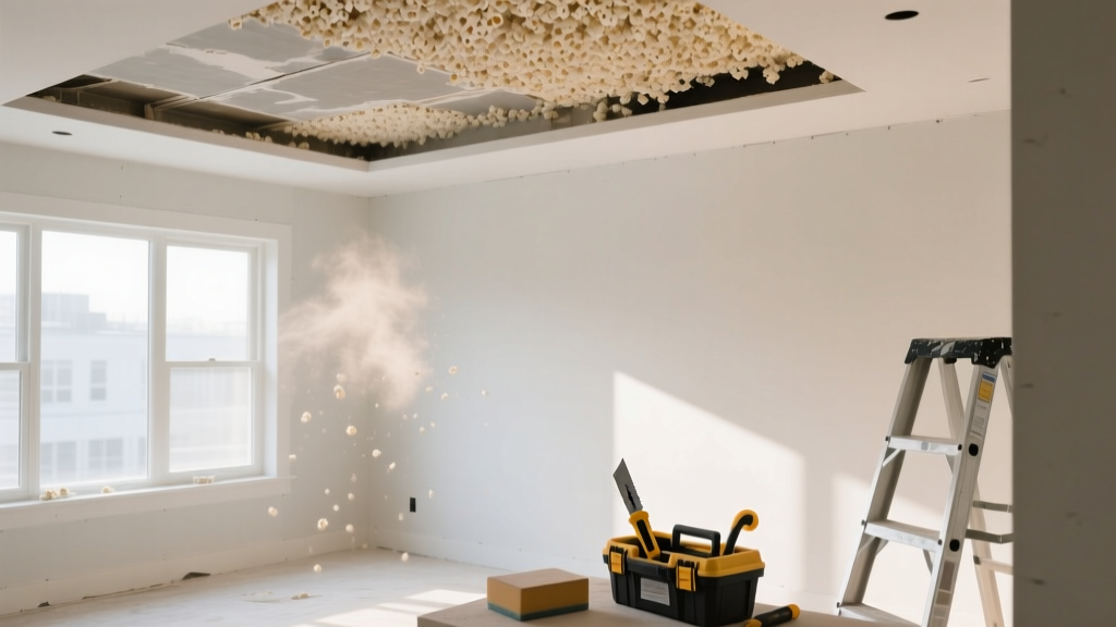 How Much Does Popcorn Ceiling Removal Cost? 2026 Data