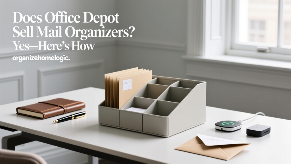 Does Office Depot Sell Mail Organizers? Yes—Here’s How
