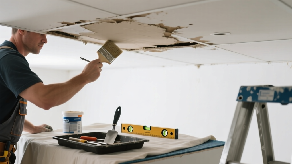 Fixing a Stained Ceiling That’s Not Working Properly
