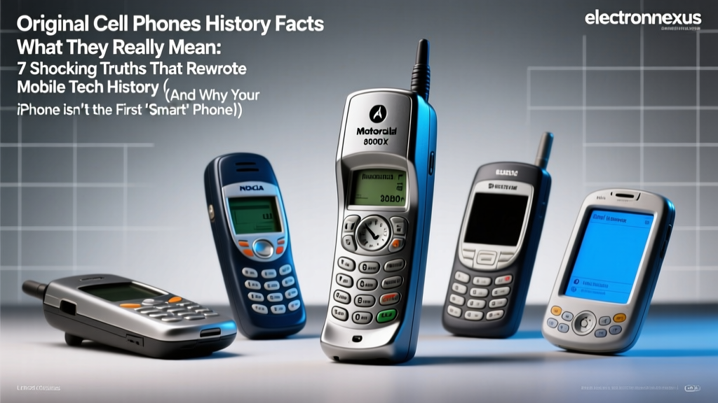 Original Cell Phones History Facts What They Really Mean: 7 Shocking Truths That Rewrote Mobile Tech History (And Why Your iPhone Isn’t the First 'Smart' Phone)