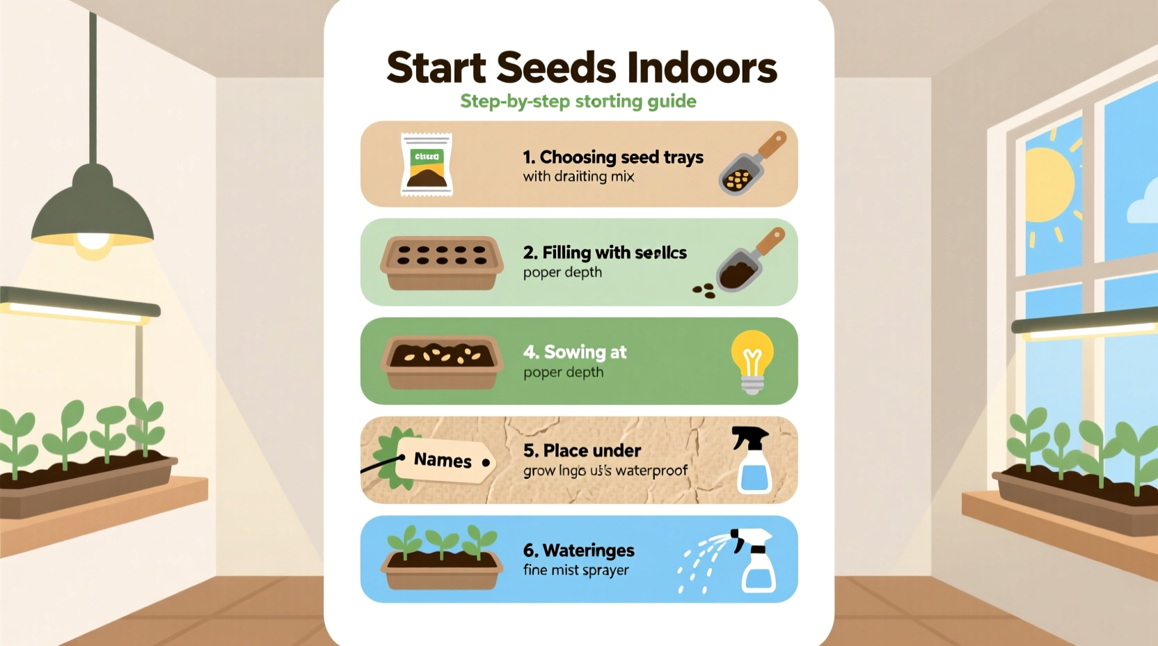 How to Start Seeds Indoors: Complete Step-by-Step Guide