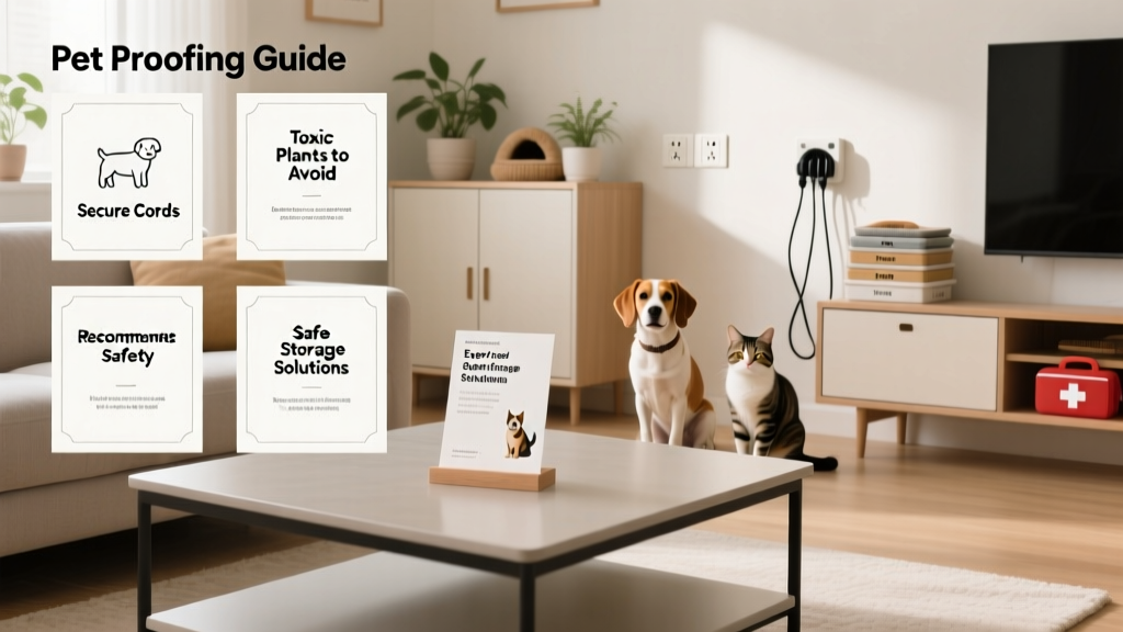 Pet Proofing Guide: Safe Home Tips for Dogs & Cats