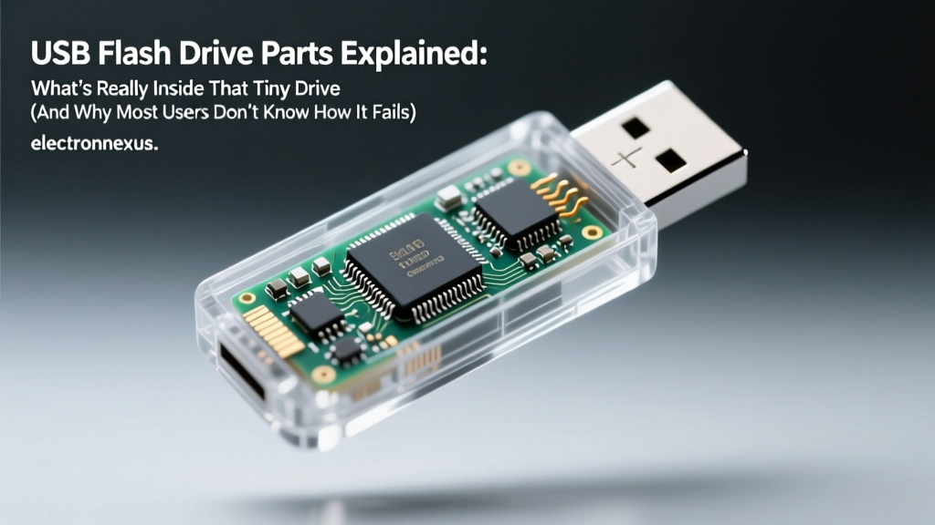USB Flash Drive Parts Explained: What’s Really Inside That Tiny Drive (And Why Most Users Don’t Know How It Fails)