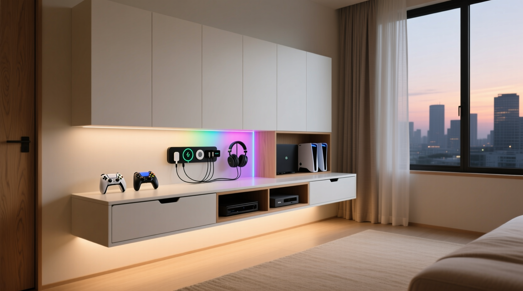 closet organization tips for gaming gear