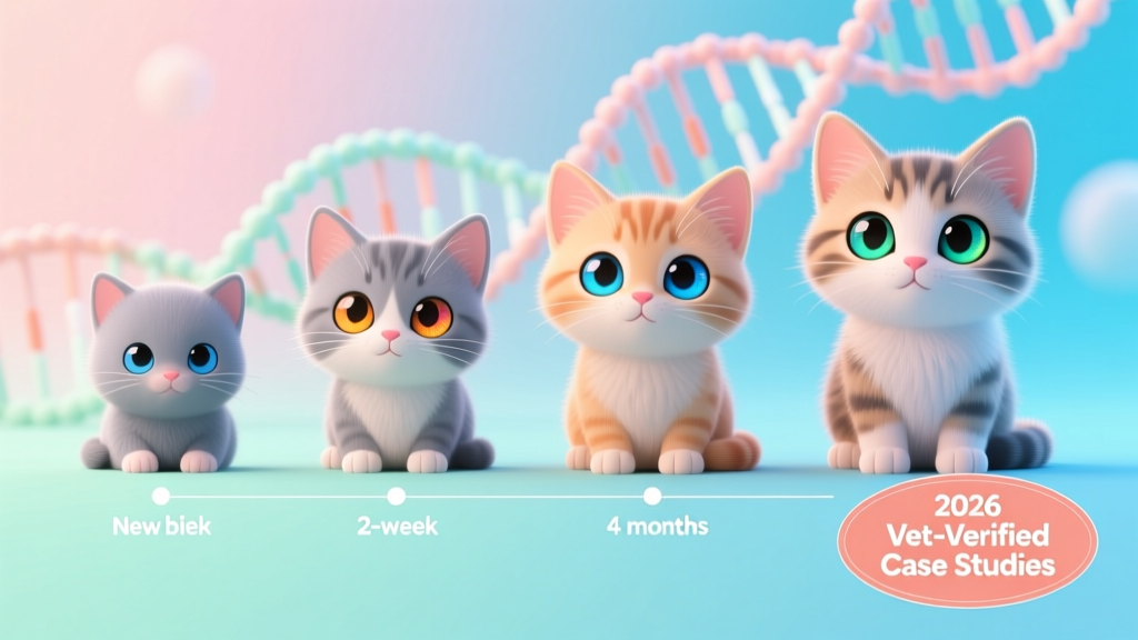 Kitten Eye Color Change Timeline & Genetics Explained (2026)