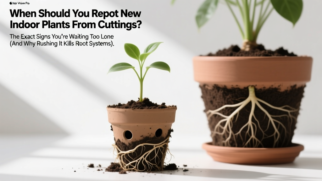 When to Repot Indoor Plant Cuttings (2026)