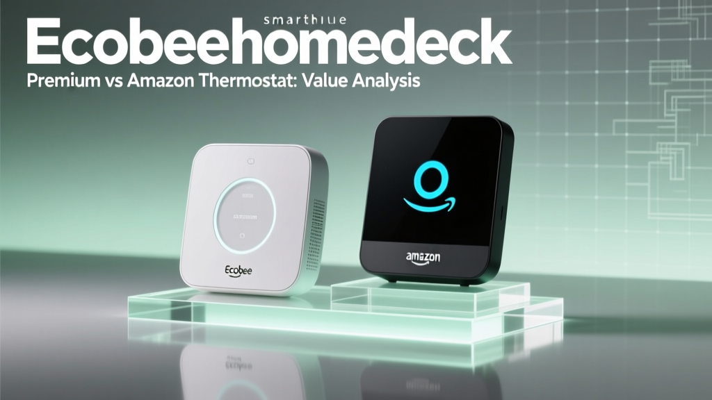 Ecobee Premium vs Amazon Thermostat: Value Analysis
