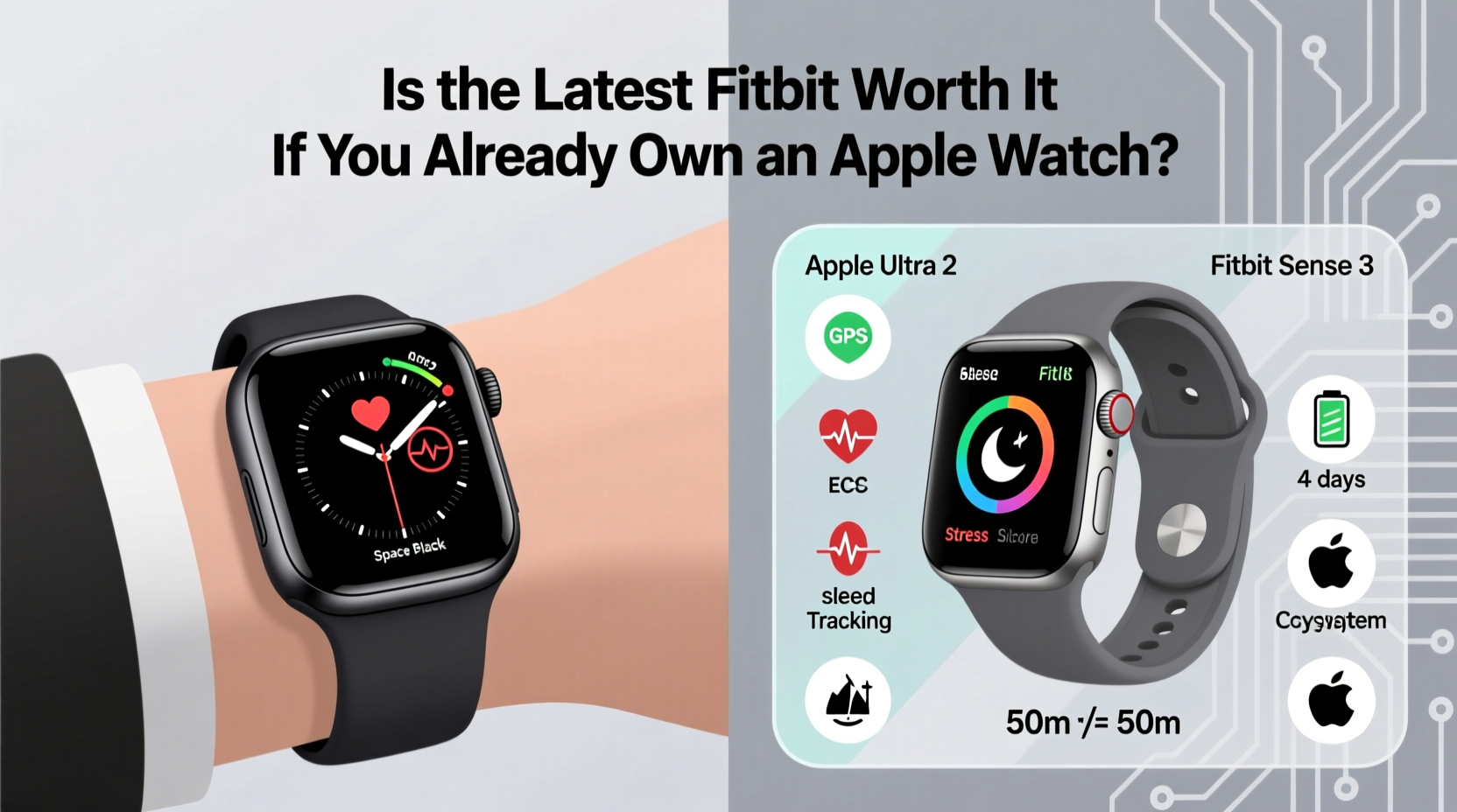 is the latest fitbit model worth it if you already own an apple watch