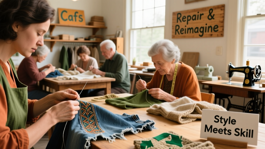 Repair Cafés: Where Style Meets Skill-Building