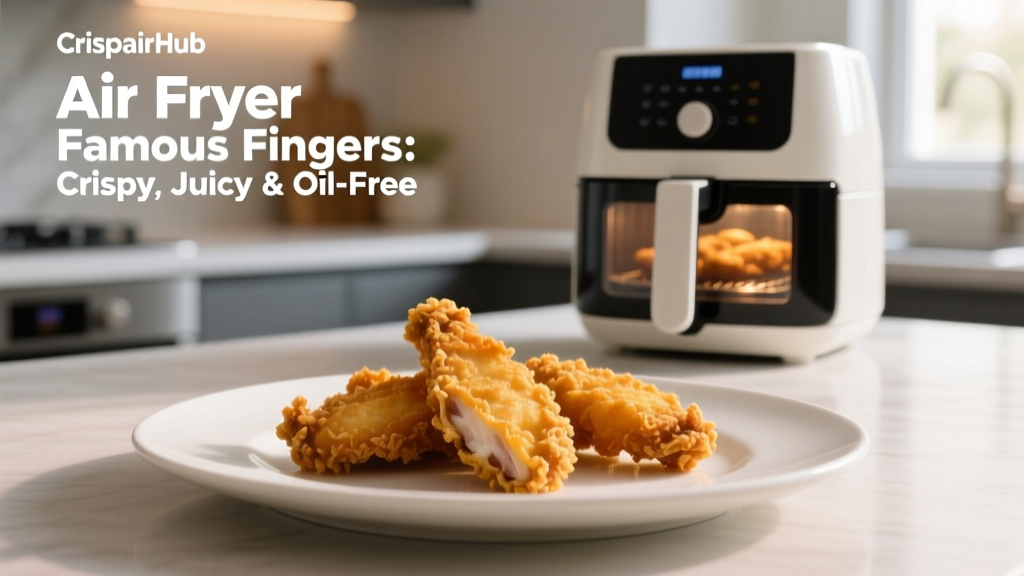 Air Fryer Famous Fingers: Crispy, Juicy & Oil-Free