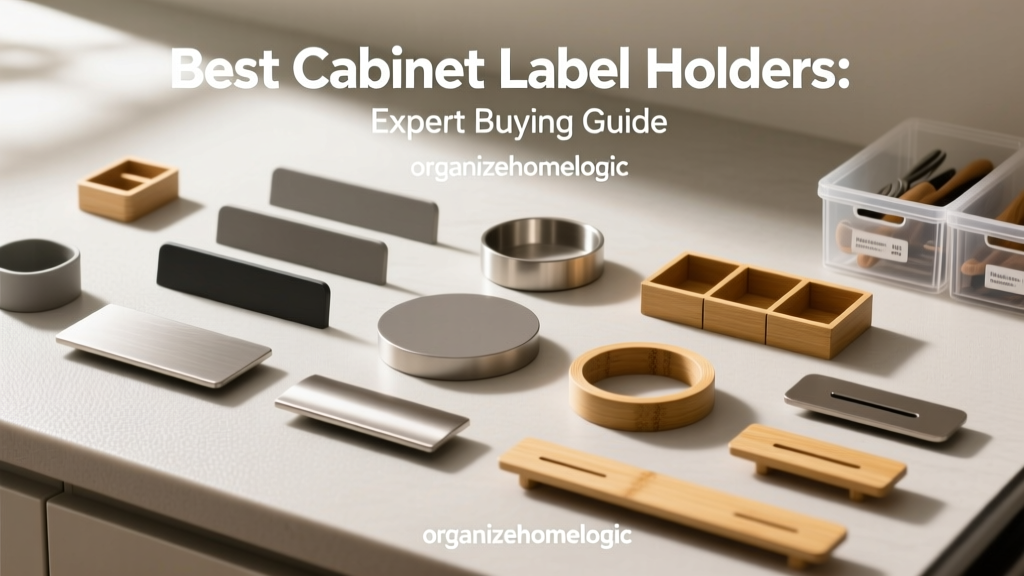 Best Cabinet Label Holders: Expert Buying Guide