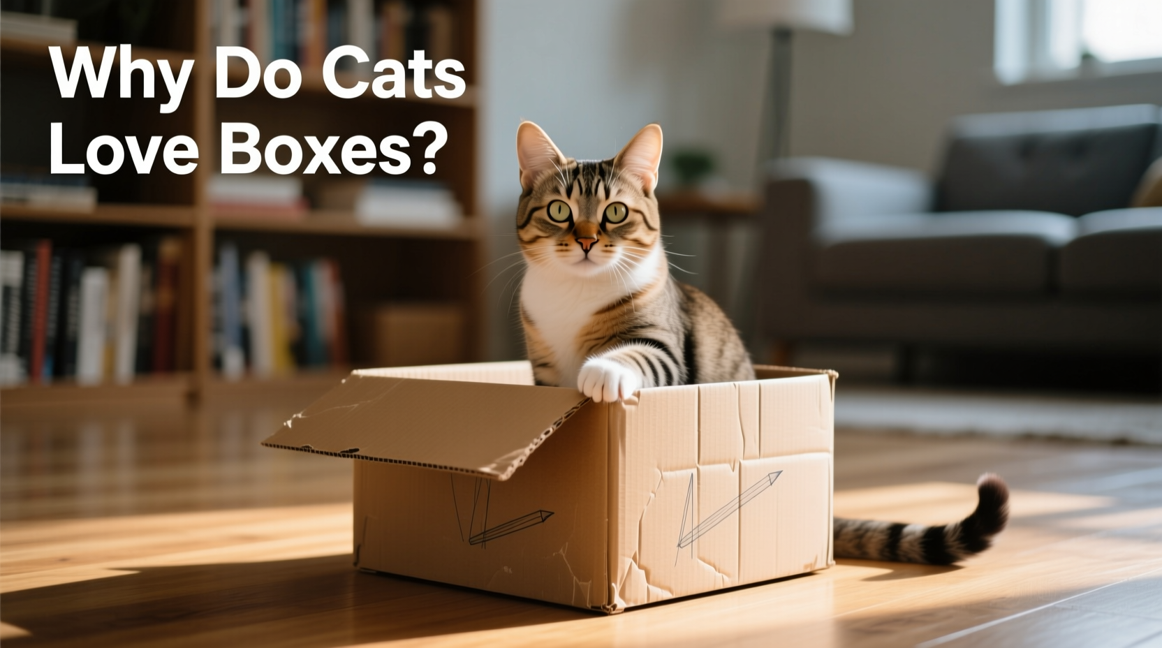 why do cats sit in boxes psychology behind their love for enclosures
