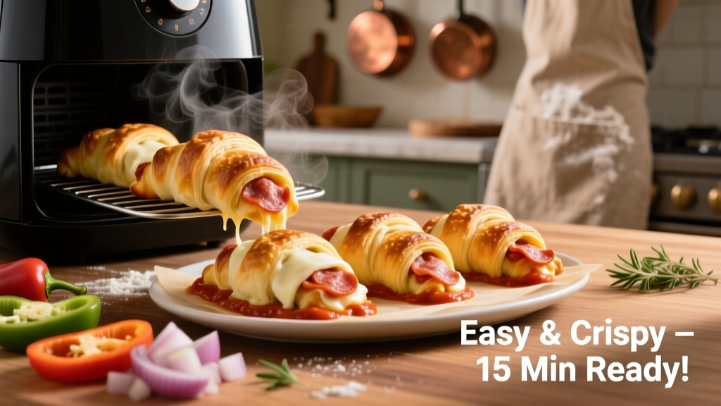 Air Fry Pizza Rolls with Crescent Rolls (Crispy & Easy!)