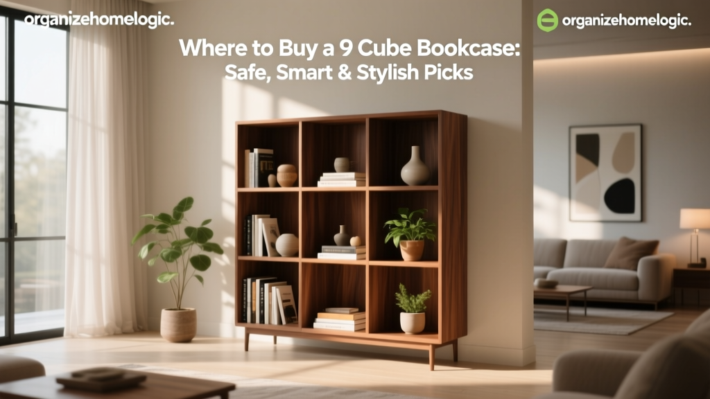Where to Buy a 9 Cube Bookcase: Safe, Smart & Stylish Picks