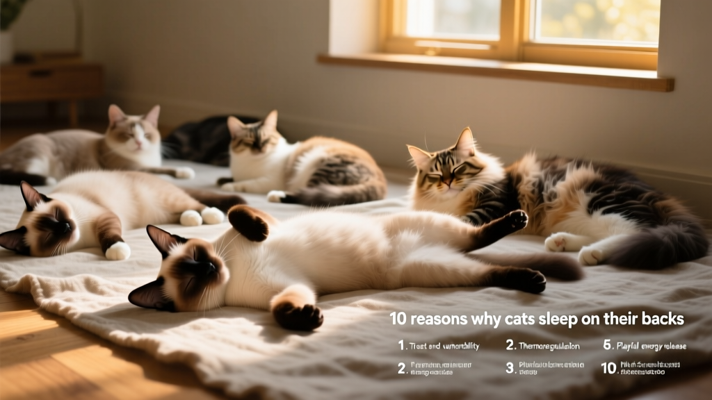 Why Do Cats Sleep on Their Backs? 10 Reasons for This Behavior