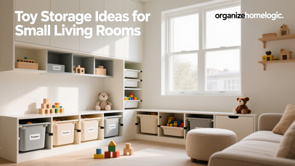 Toy Storage Ideas for Small Living Rooms
