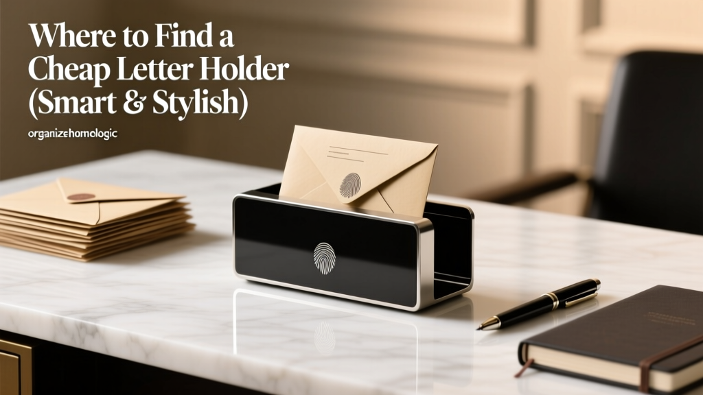 Where to Find a Cheap Letter Holder (Smart & Stylish)