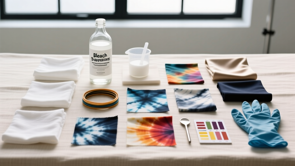 Bleach Tie Dye Supplies: Pro Guide for Designers & Sourcing Teams
