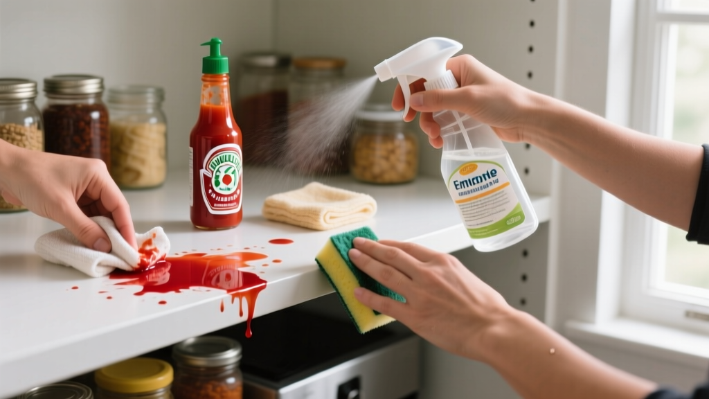 Tested: How to get hot sauce out of pantry shelves fast