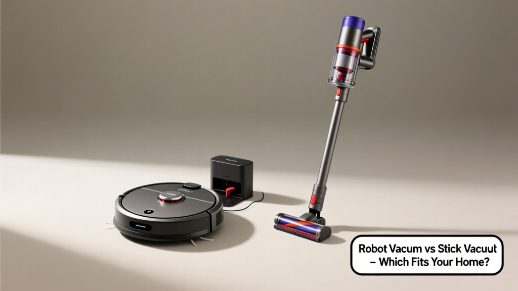 Robot Vacuum vs Stick Vacuum: Which Fits Your Home?