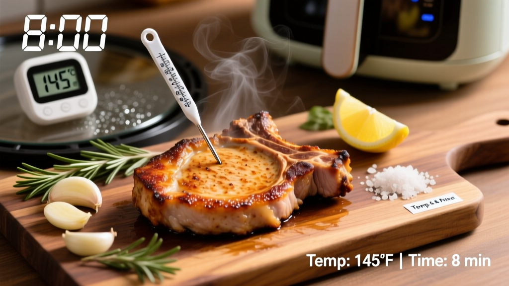 Air Fry Pork Chops Perfectly: Time & Temp Guide