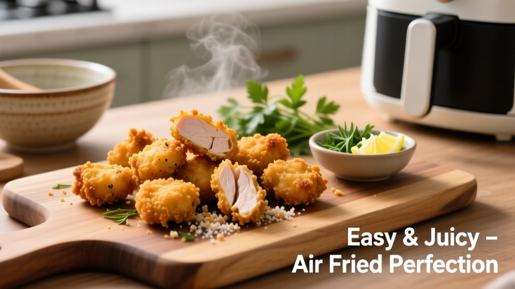Crispy Air Fryer Chicken Nuggets (Juicy & Easy!)