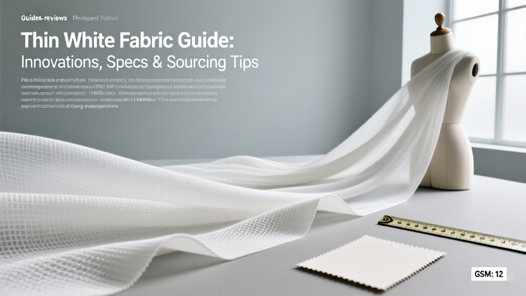 Thin White Fabric Guide: Innovations, Specs & Sourcing Tips