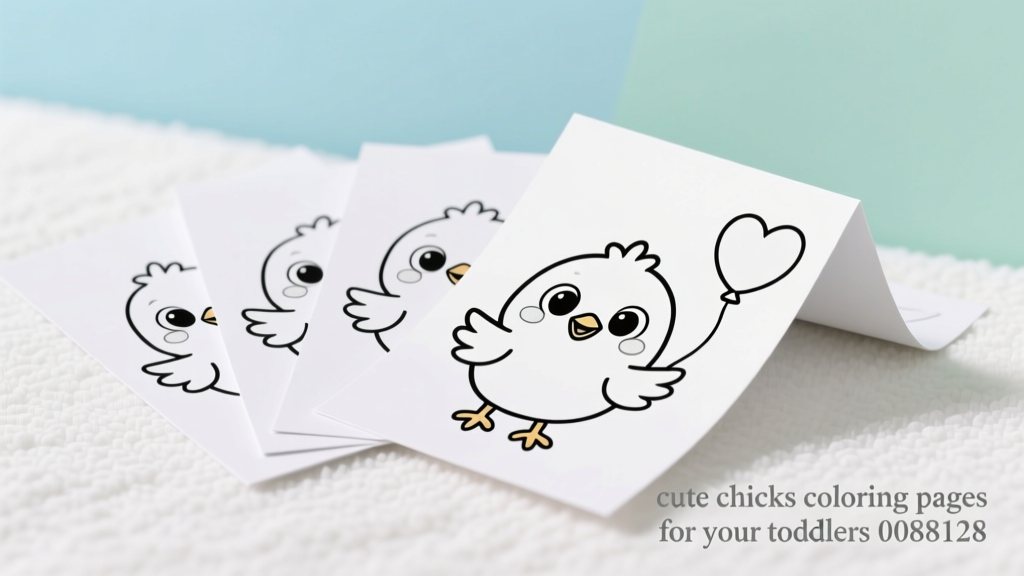 Cute Chicks Coloring Pages for Your Toddlers: Developmental Benefits, Printing Tips, and 7 Printable Activities That Actually Work