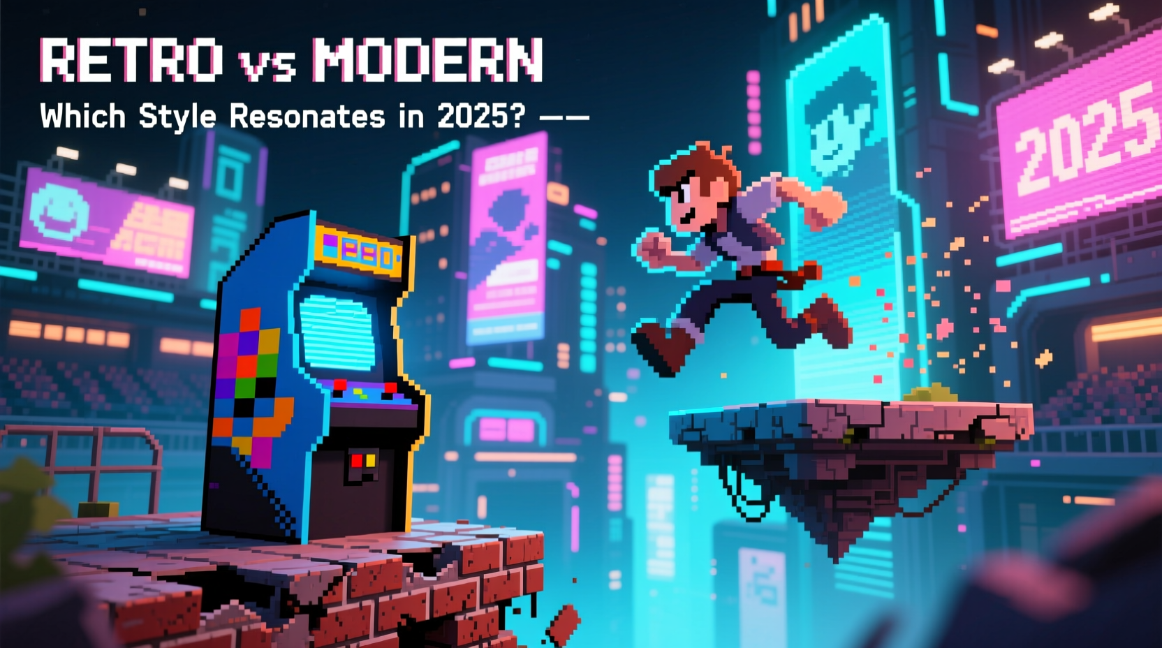 retro pixel art vs modern cel shading which animation style resonates more in 2025