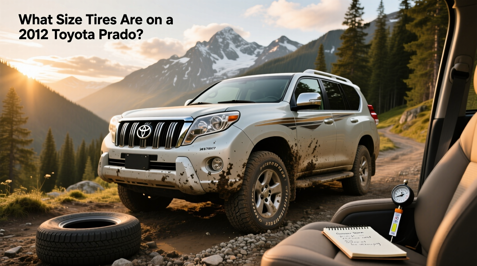 How to choose Toyota Prado tires, What size tires are on a 2012 Toyota Prado?