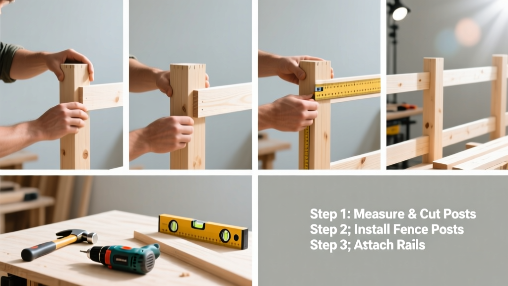 How to Build a Wooden Fence: Step-by-Step Tutorial