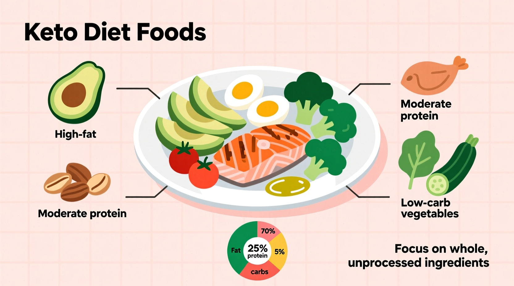 what is keto diet foods