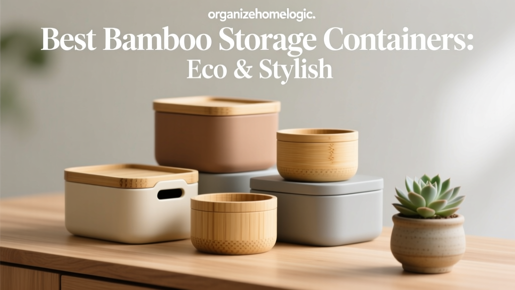 Best Bamboo Storage Containers: Eco & Stylish