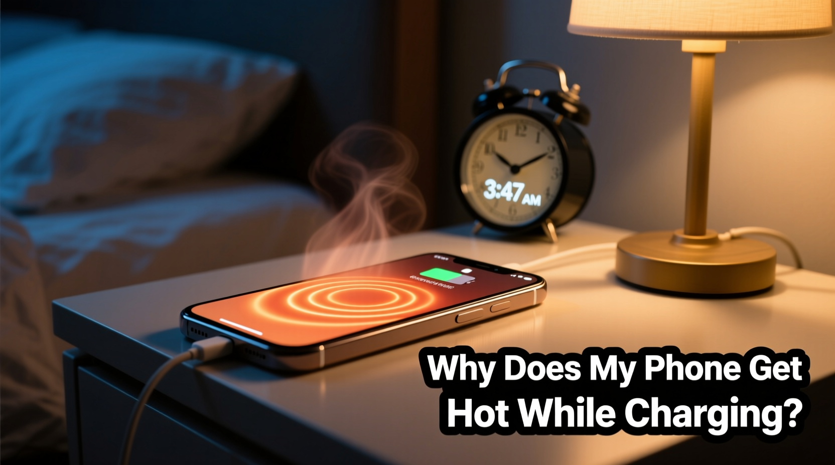why does my phone get hot while charging overnight dangers explained