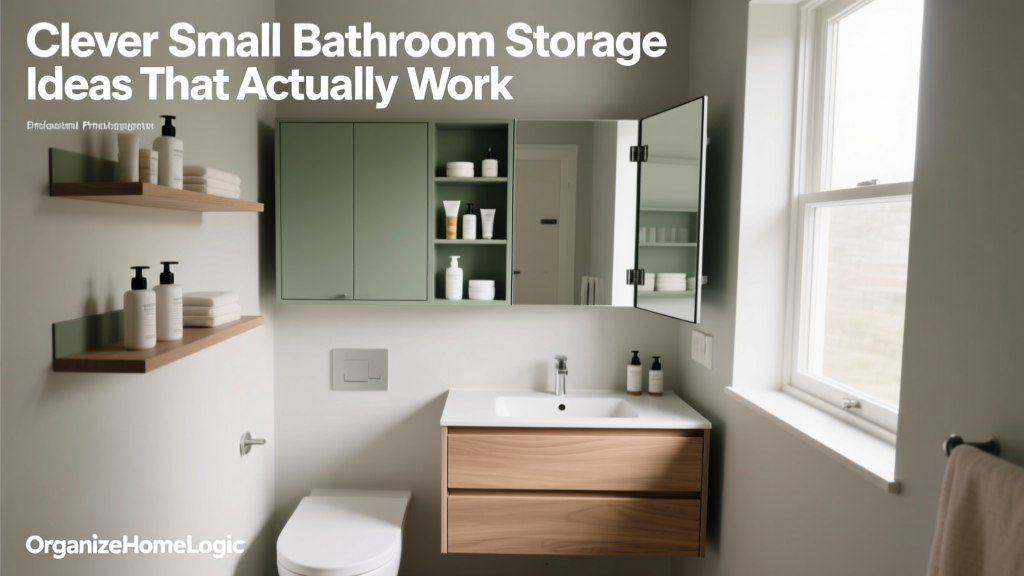 Clever Small Bathroom Storage Ideas That Actually Work
