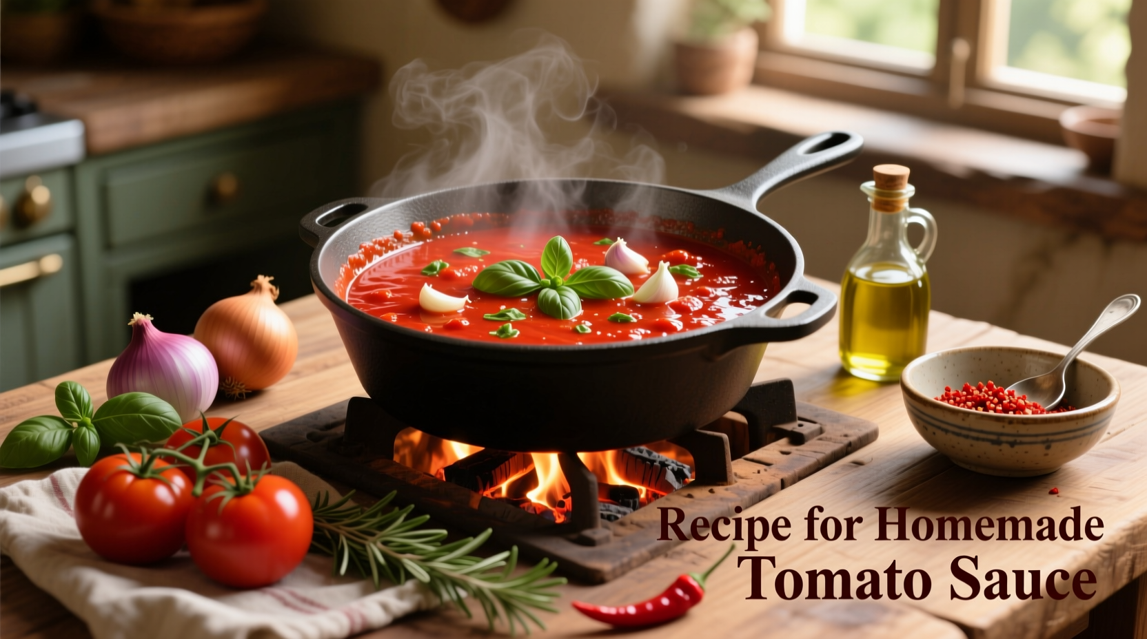 Perfect Homemade Tomato Sauce Recipe in 45 Minutes