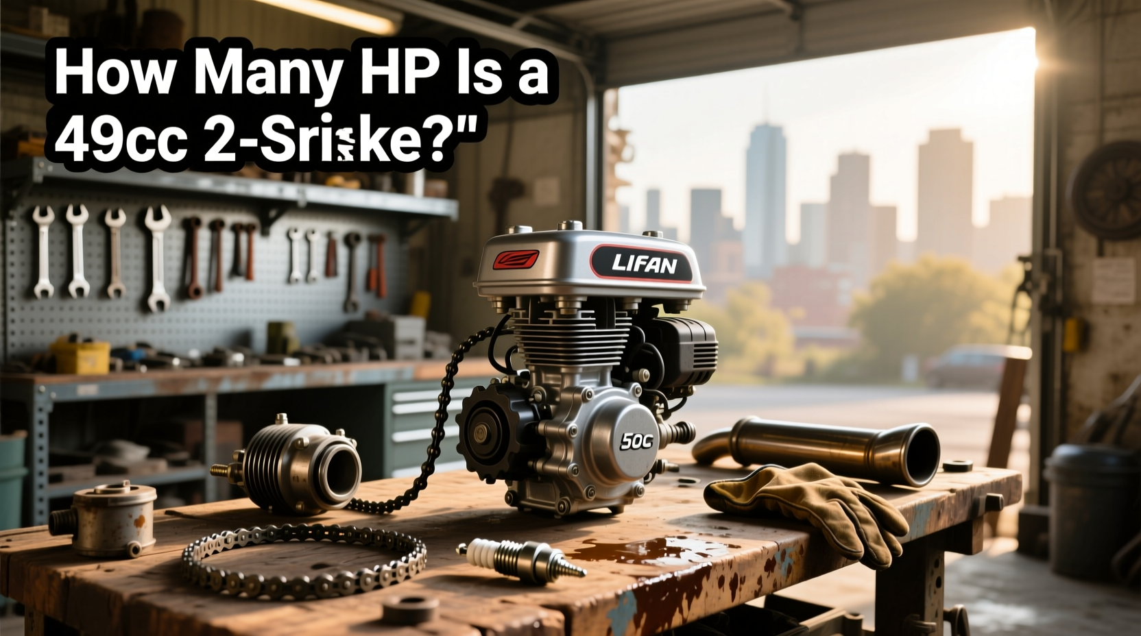 How to Choose LIFAN 50cc Engines, How Many HP Is a 49cc 2 Stroke?