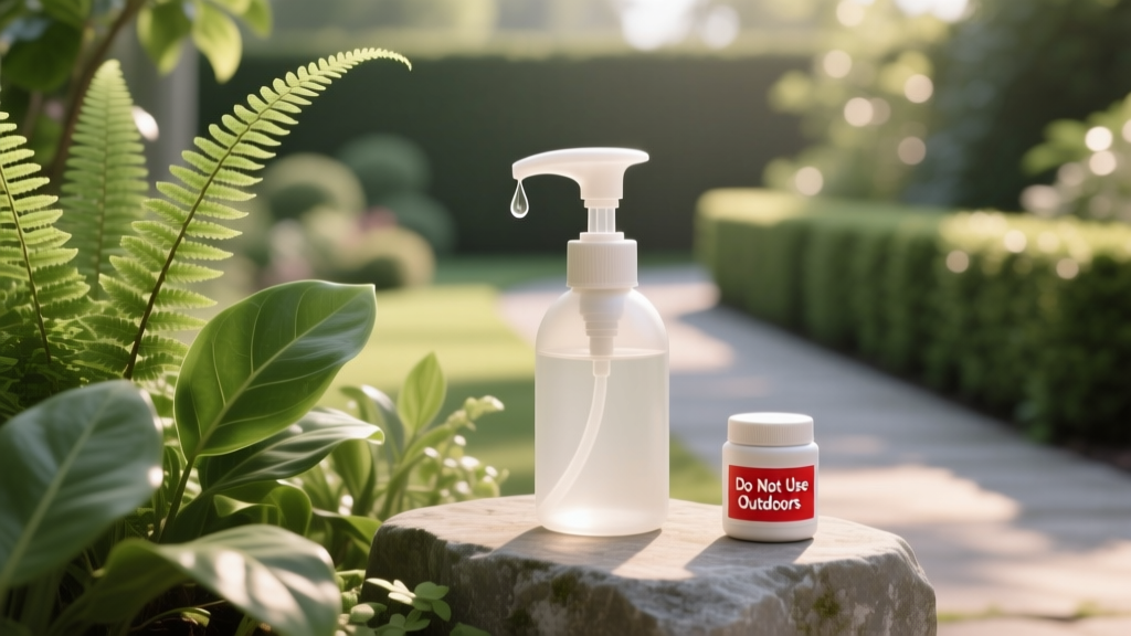 Outdoor Plant Food Pump: Don’t Use Indoor Fertilizer Outside