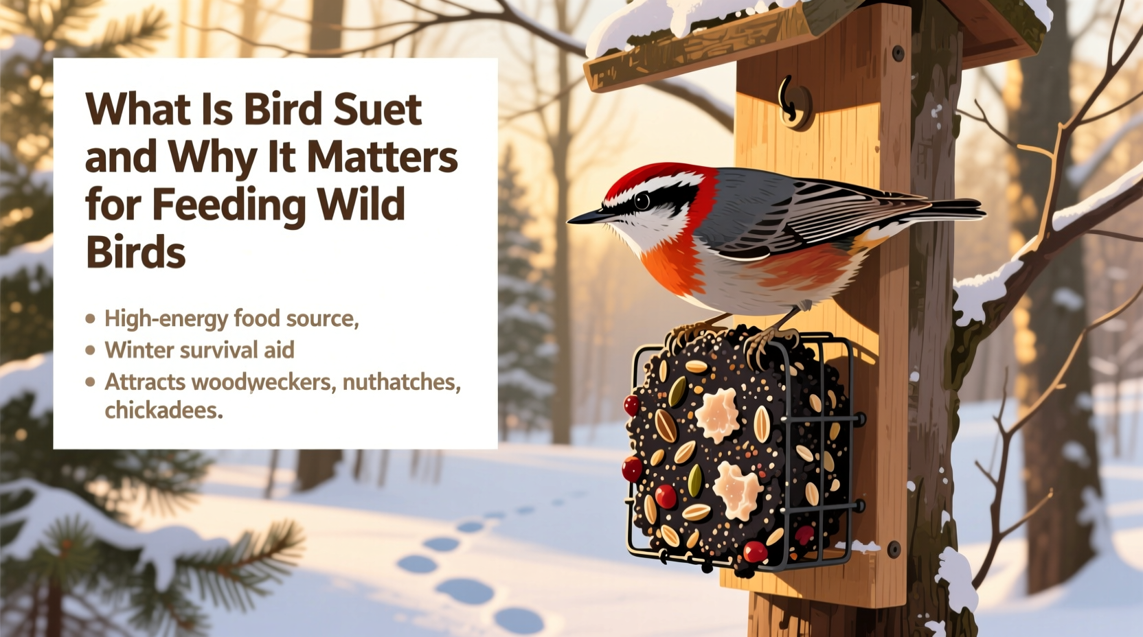 What Is Bird Suet and Why It Matters for Feeding Wild Birds