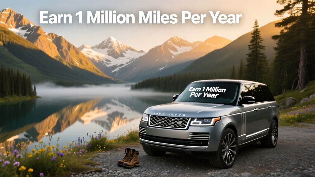 How to Earn 1 Million Miles Per Year: A Realistic, Data-Driven Strategy for Frequent Flyers