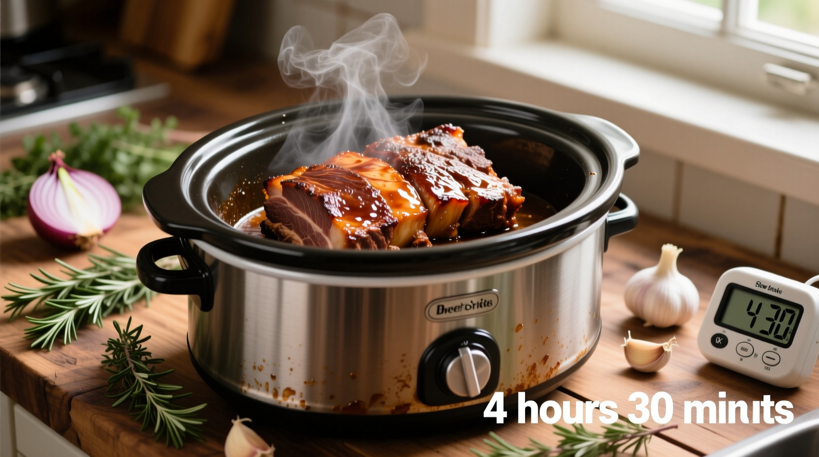 how long to cook brisket in slow cooker
