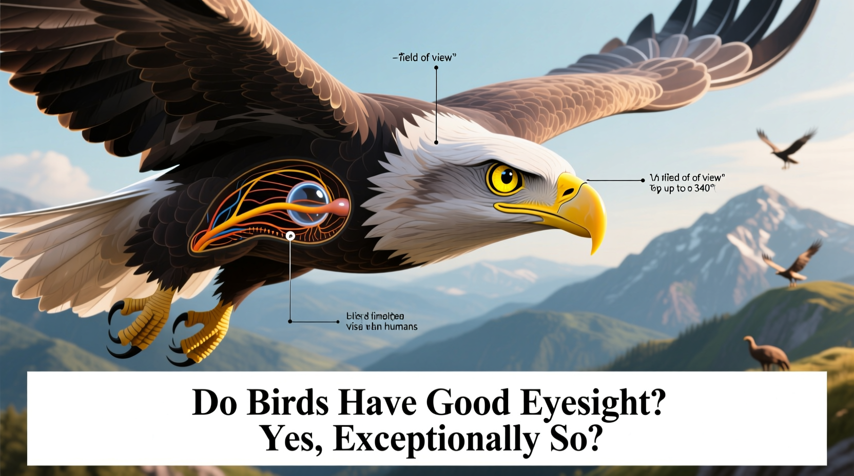 do birds have good eyesight