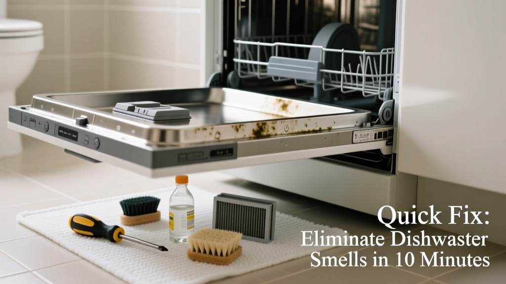 Fix Dishwasher Smells Bad in Bathroom: Quick Repair Guide