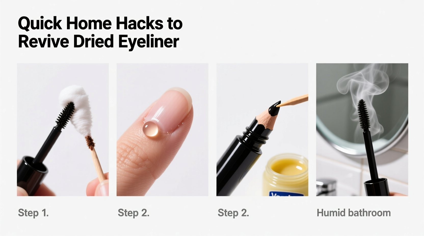 how to revive dried out eyeliner without buying a new one quick home hacks