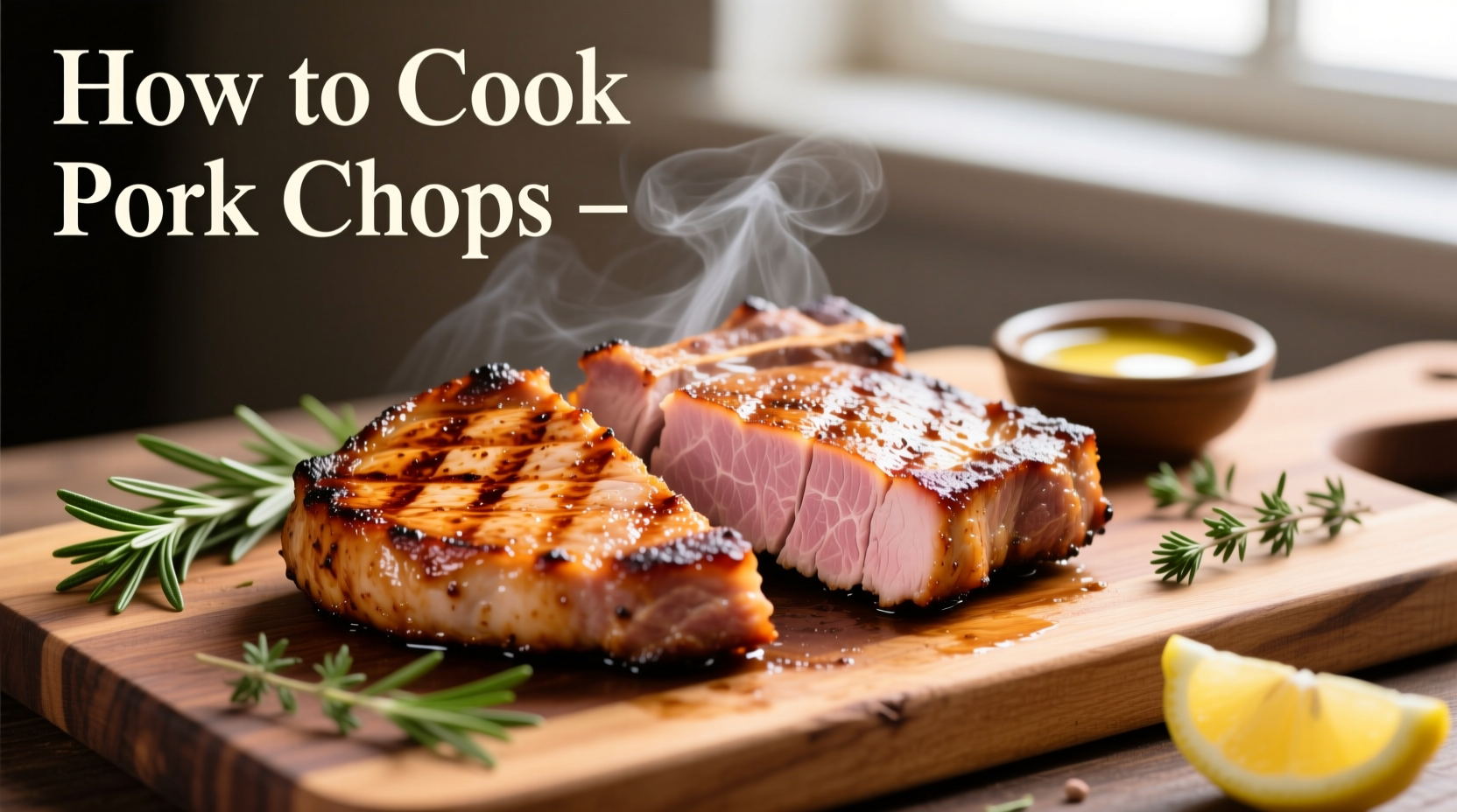 how to cook pork chop