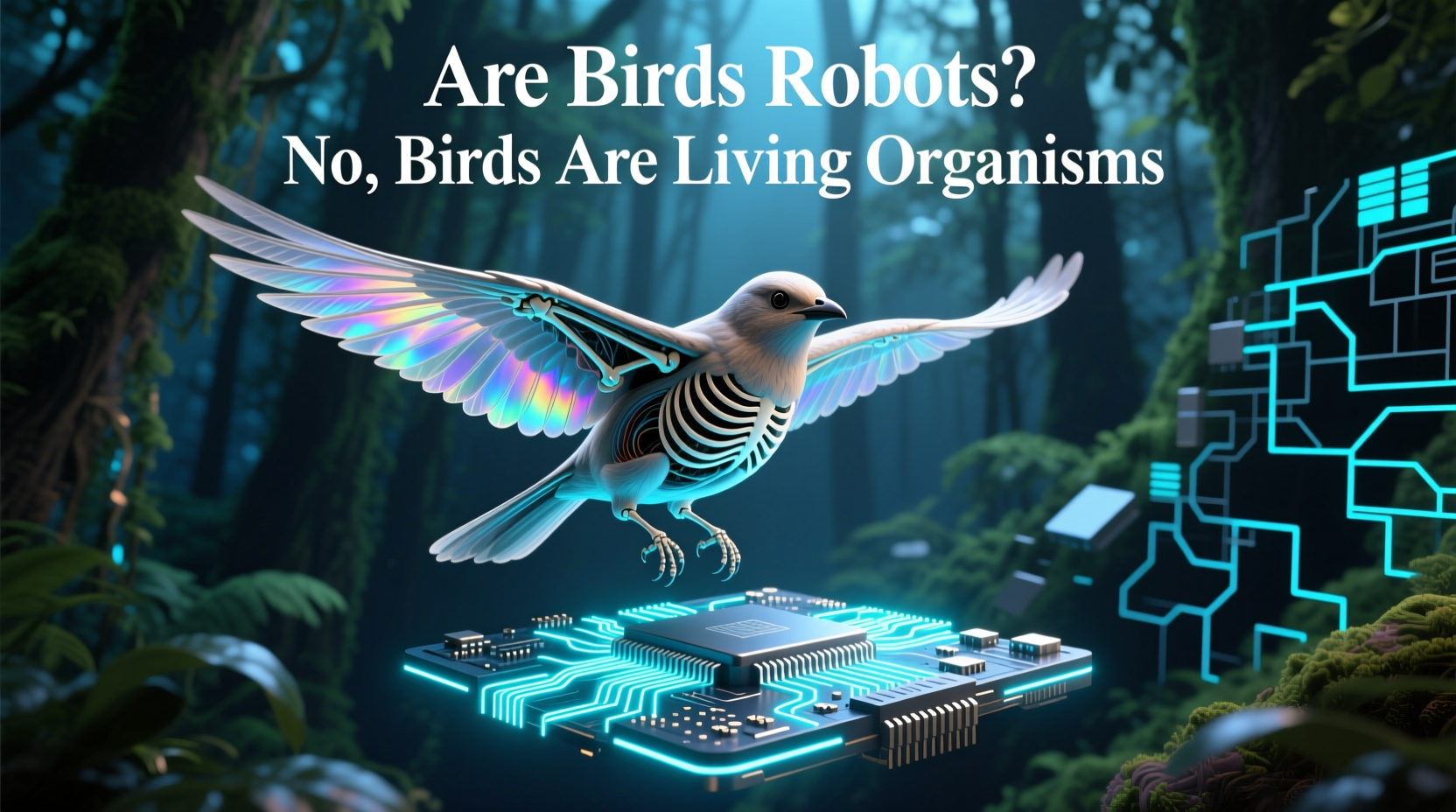 are birds robots