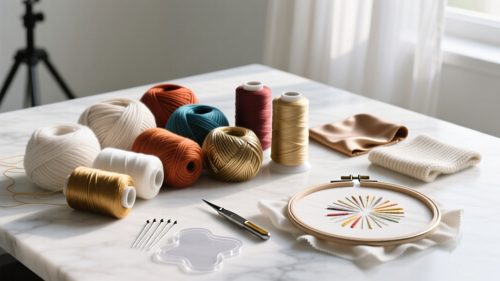 Machine Embroidery Supplies: Thread, Stabilizers & Tools Guide