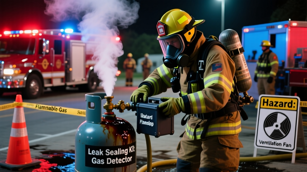 Propane Tank Leak: Emergency Response Guide