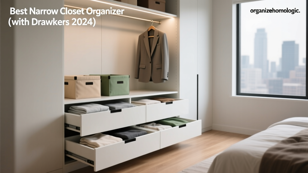 Best Narrow Closet Organizer with Drawers (2024)